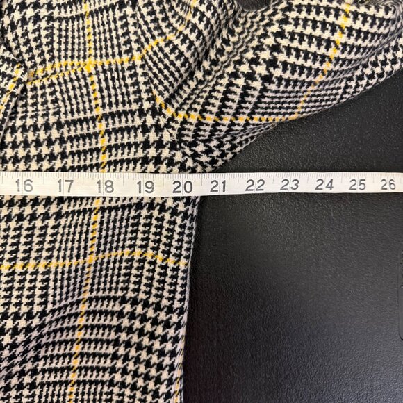 Vintage Pendleton Women's 100% Virgin Wool Houndstooth Plaid Blazer Size Medium - Picture 4 of 9